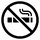Non smoking icons